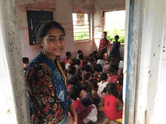 Visiting a one-teacher Ekal School 