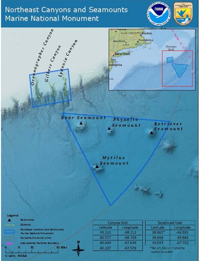 Map of National Monument