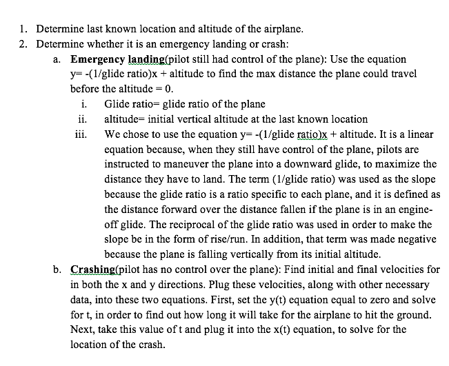 Flight Controllers Doing Math Math Modeling: Using Math for Flight Path Safety « LEO